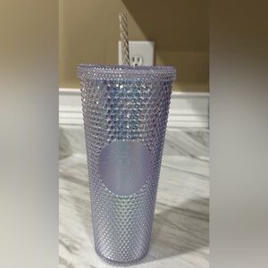 Starbucks Lavender Studded Tumbler with Straw